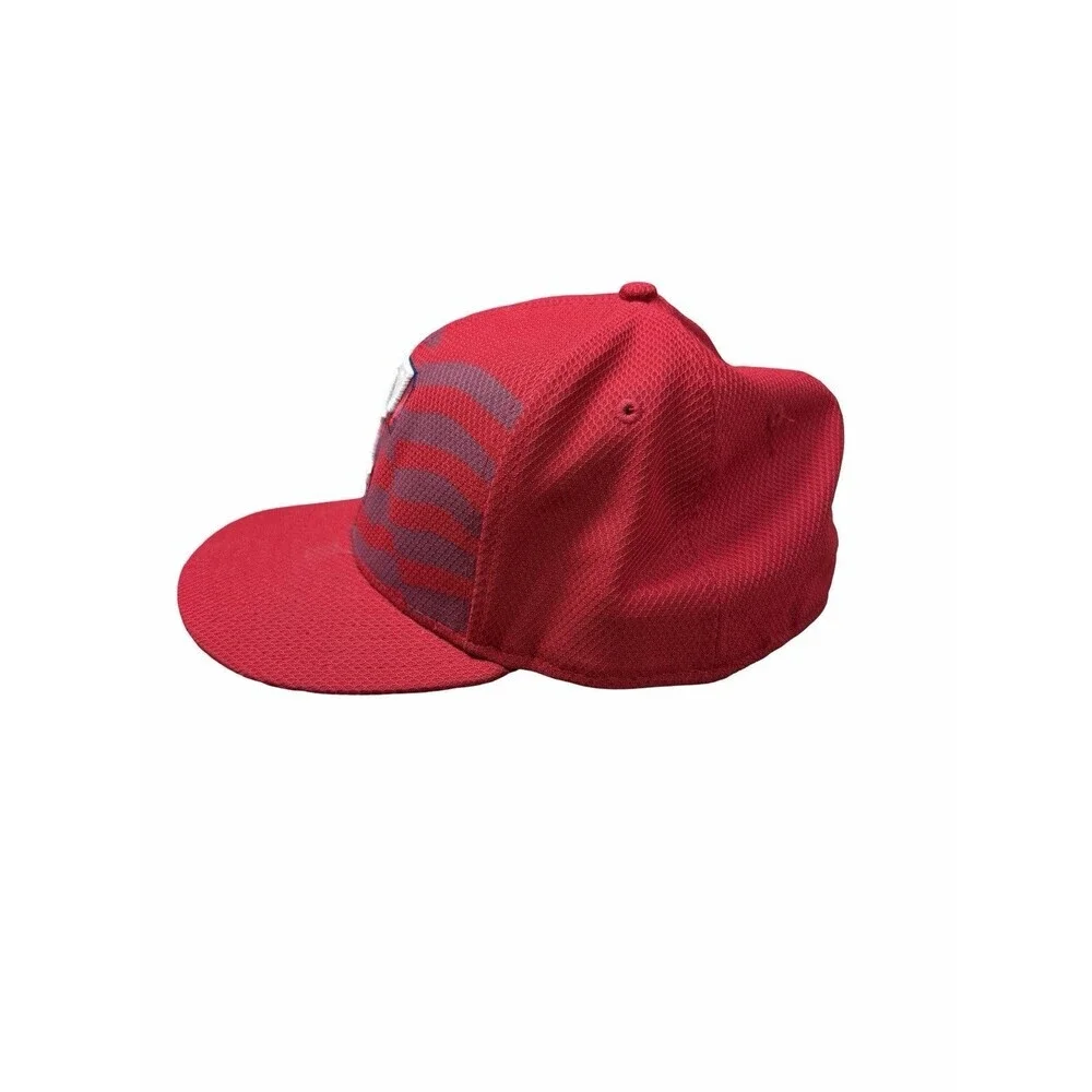 Texas Rangers New Era 59FIFTY Cap Hat MLB Authentic On Field Fitted 7 5/8 Red